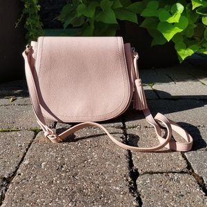 Light pink crossbody bag